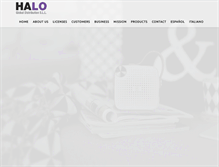 Tablet Screenshot of distributionhalo.com